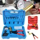 Pompa per vuoto manuale per autoveicoli Set di tester per spurgo freni tenuto in mano Adattatore per vite per spurgo freni Pompa per vuoto Organizzare il kit per auto