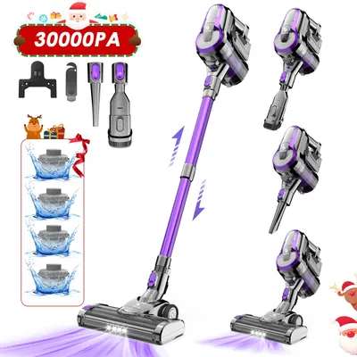 FixtFixer X6M 30000Pa 350W Hand-Akku-Staubsauger Smart Home Appliance Saugnapf 1,1L Staubbecher für Image