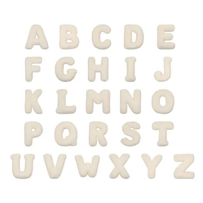 Buchstabenförmiges Wurfkissen, weiches Lammwolle-Kaschmir-Buchstabenkissen für Couch, Sofa Image