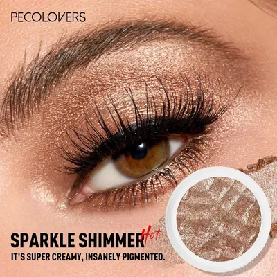 Monochrome Nude Highlights Lidschatten-Schlammkartoffelpüree Bright Mirror Crystal White Pearl Light Glitter Lidschatten-Palette