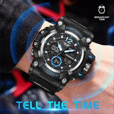 LIGE Mode Sport Uhren Männer Stoßfest 50M Wasserdichte Armbanduhr LED Alarm Multi-funktion Uhr Uhr Militär Männer uhr