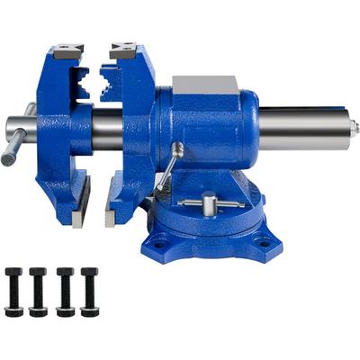 Multipurpose Vise 6-Zoll Bench Vise 360-Grad-Drehung Clamp on Vise - Heavy Duty Multi-Jaw Vise zum Image