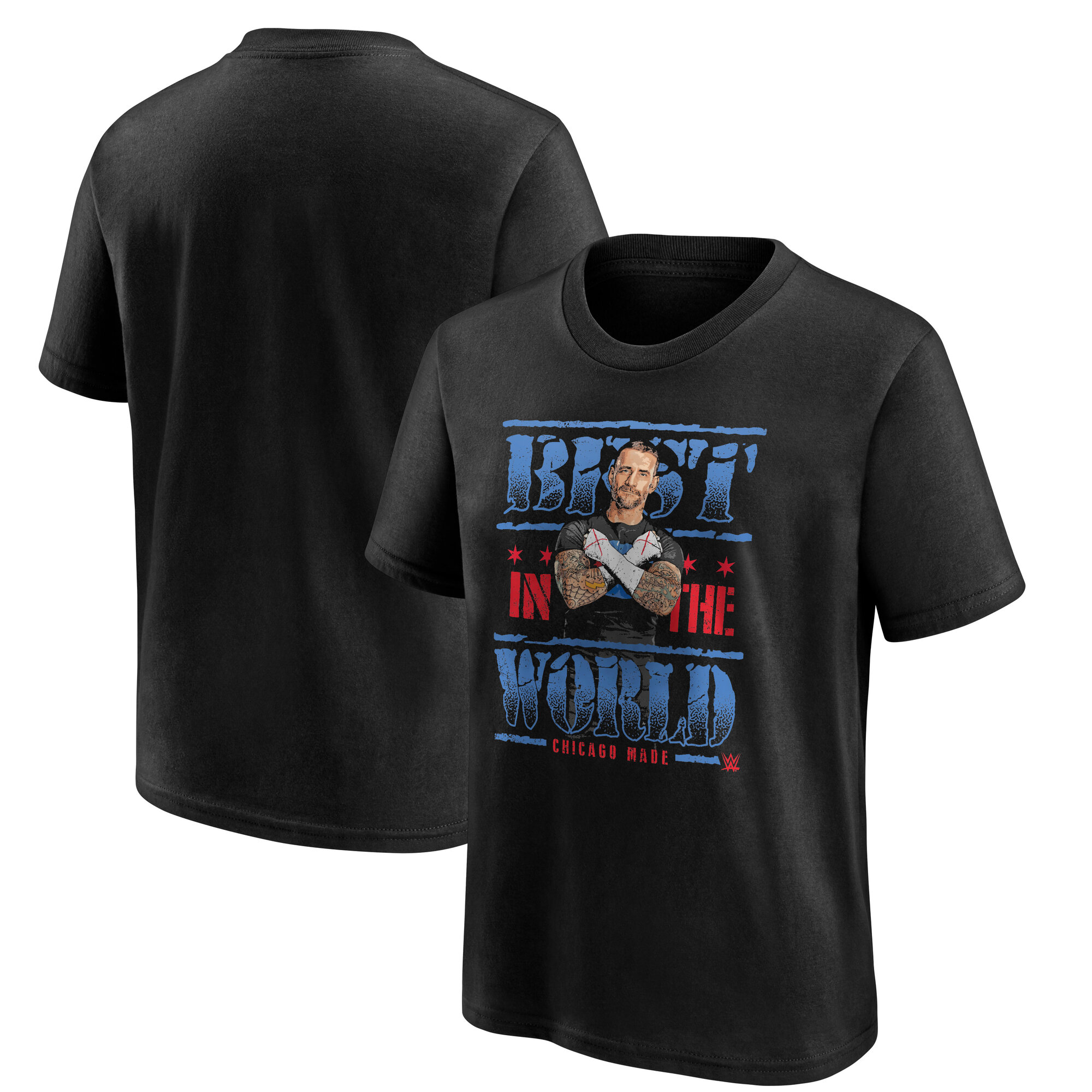 WWE CM Punk Best In The World T-Shirt - Schwarz - Jugendliche