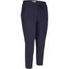 7/8-Hose KJBRAND "Susie XS", Damen, Gr. 50K (25), K-Gr, blau (marine), Web, Obermaterial: 72% Polyamid, 28% Elasthan, casual, schmal 7/8-Länge, Hosen, in großen Größen