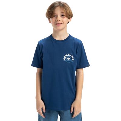 Shirttop QUIKSILVER "Ev Summer Road", Kinder, Gr. 16, blau (estate blau), [Hauptstoff] 100% Baumwolle, Tops Image