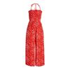 Jumpsuit ROXY "Palm Groves", Damen, Gr. M, US-Größen, poppy rot dancing ditsy, 100% Viskose, Overalls
