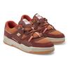 Sneaker DC SHOES "Construct", Gr. 7,5(40), braun (braun, braun, braun), 54.6% Leder, 20.9% Synthetikmaterial, 25.5% Polyester, Schuhe