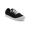 Sneaker ROXY "Bayshore Plus", Gr. 7(37), schwarz, Obermaterial: 98, 95% Baumwolle / 1, 05% Metall, Futter: 100% Textil, Laufsohle: 100% TPR, Schuhe
