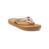 Zehentrenner ROXY "Porto", Gr. 13(30), pink (barely pink), Obermaterial: 95% synthetisches PU, 5% Polyester / Futter: 100% synthetisches PU / Außensohle: 100% EVA, Schuhe
