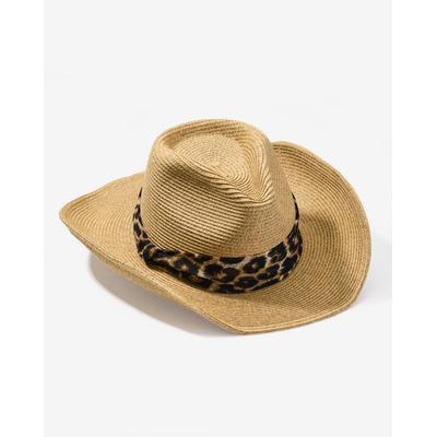 Boston Proper - Animal - Trim Cowgirl Hat