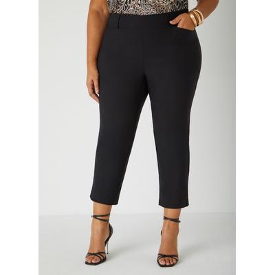 Plus Size Millennium Pull On Capris