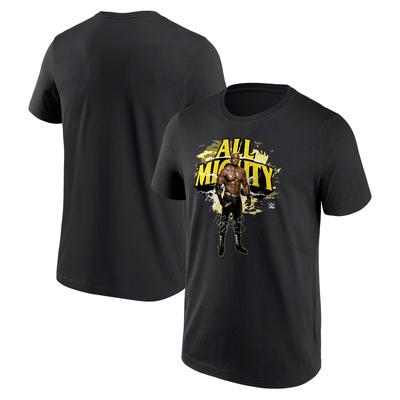 WWE Bobby Lashley All Mighty T-Shirt - Schwarz - Herren Image