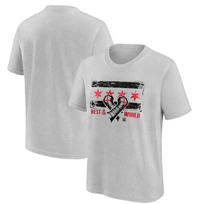 WWE CM Punk Chicago Flag T-Shirt - Sport Grau - Jugendliche Image