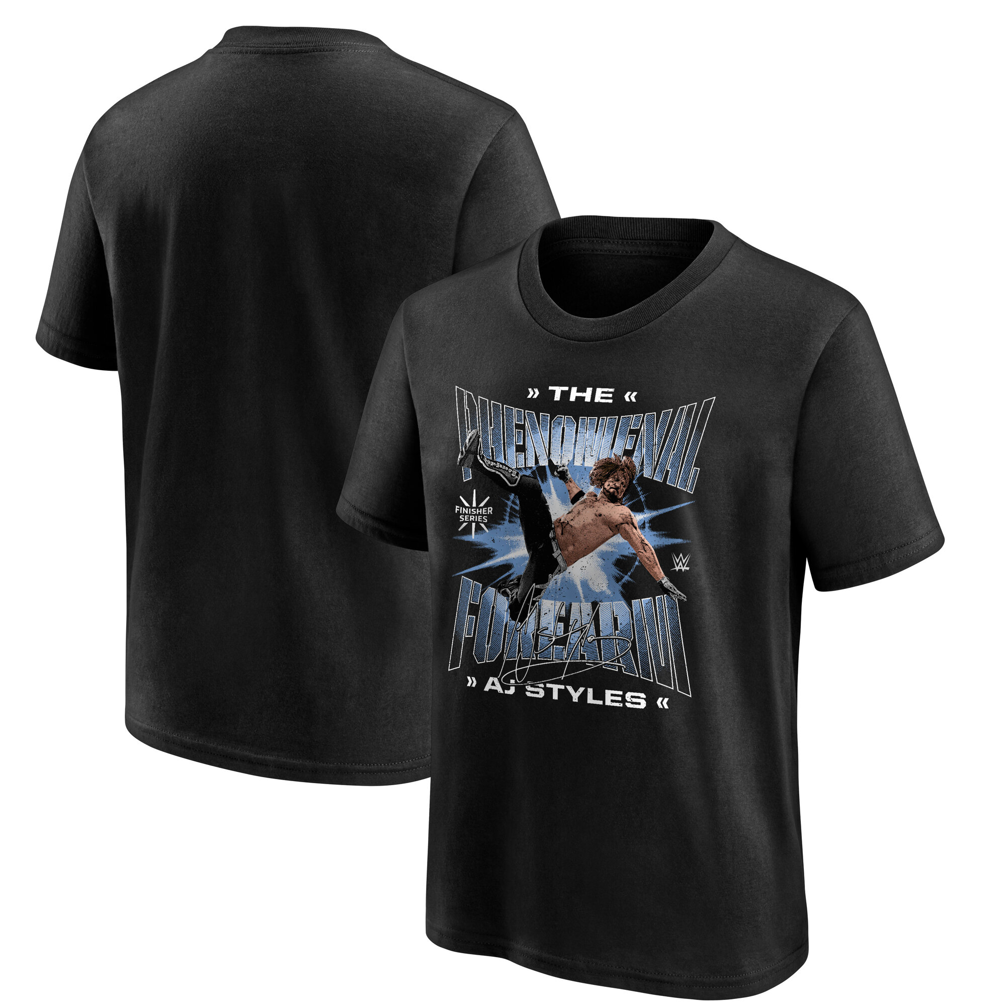 WWE AJ Styles Phenomenal Forearm T-Shirt - Schwarz - Jugendliche Image