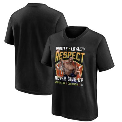 WWE John Cena Cenation Respect T-Shirt - Schwarz - Jugendliche Image