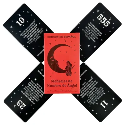 Oráculo en Español, Mensajes de Número de Ángel, 53 Cartas, Números Angelicales Angel Number