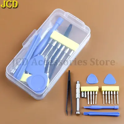 JCD Screwdriver Set Repair Tools Kit For Switch NS New 3DS PS3 PS4 Slim Wii NES SNES NDS Lite NDSL GBA PSP Gamecube Consoles