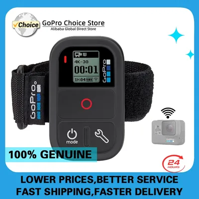 GoPro Wireless Remote Control Upgraded version for MAX hero8 hero7 hero6 hero5 hero4 3 accessories