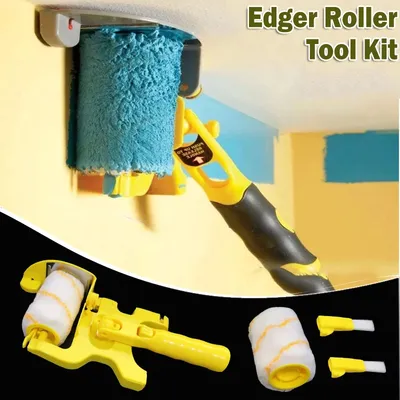 Multifunction Wall Paint Roller Set Professional Clean-cut Edger Painting Rolling Brush for Wall