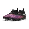 Fußballschuh PUMA "FUTURE 8 MATCH FG/AG Fußballschuhe Jugendliche", Kinder, Gr. 32.5, schwarz, weiß glowing rot, Obermaterial: Synthetik, Textil; Futter: Synthetik, Textil; Innensohle: Textil; Laufsohle: Synthetik, Schuhe