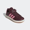 Sneaker ADIDAS SPORTSWEAR "GRAND COURT 2.0 KIDS", Kinder, Gr. 33, rot (aurora ruby, bliss pink, sanftes weiß), Synthetik, Textil, sportlich, Schuhe, Design auf den Spuren des adidas Superstar
