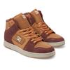 Sneaker DC SHOES "Manteca 4 Hi Wr", Gr. 7,5(40), braun, braun, weiß, 51.34% Leder, 24% Synthetikmaterial, 24.66% Polyester, Schuhe
