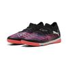 Fußballschuh PUMA "FUTURE 8 MATCH IT Fußballschuhe Erwachsene", Gr. 41, schwarz, weiß glowing rot, Obermaterial: Textil, Synthetik; Futter: Textil, Synthetik; Innensohle: Textil; Laufsohle: Gummi, Schuhe