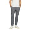 Stoffhose S.OLIVER, Herren, Gr. 34, Länge 34, grau, Obermaterial: 98% Baumwolle, 2% Elasthan, unifarben, casual, straight fit knöchellang, Hosen, mit Reißverschluss