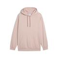 Kapuzenpullover PUMA "Essentials Elevated Hoodie Erwachsene", Herren, Gr. XXL, rosa (rose quartz pink), Obermaterial: 34% Polyester, 66% Baumwolle; Kapuzenfutter: 100% Baumwolle; Rippe: 3% Elasthan, 97% Baumwolle, relaxed fit, Pullover