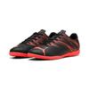 Fußballschuh PUMA "ATTACANTO IT", Gr. 43, puma schwarz, glowing rot, Synthetik, sportlich, Schuhe