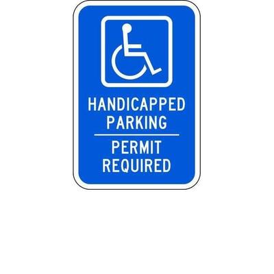 Lyle Handicapped Parking Sign,18