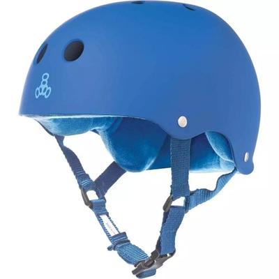 Triple Eight Brainsaver Sweatsaver Helmet, Royal Blue Matte, Size Large