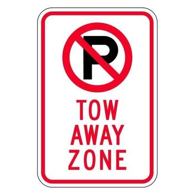 Lyle Tow Zone No Parking Sign,18