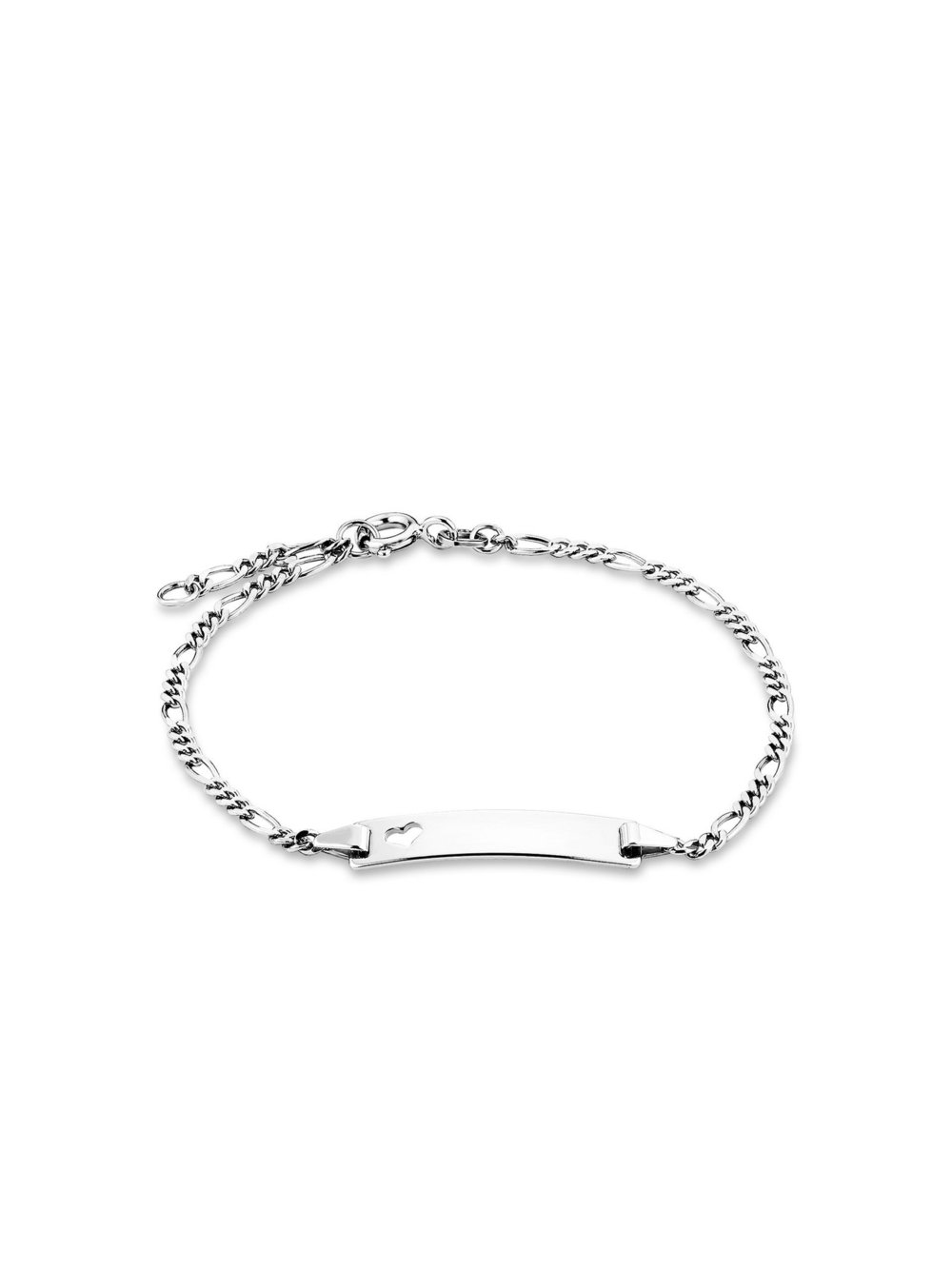 amor Identarmband Damen silber, 18 Image