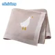 Coperte per bambini Trapunte 90 * 70 cm Lavorato a maglia Neonato Ragazzi Ragazze Passeggino Cestino Swaddle Wrap Sacco a pelo Coperture per biancheria da letto in cotone per neonati
