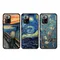Van gogh sternen himmel kunst kissen bezug für redmi 5 6 7 8 9 10 plus pro 6 7 8 9 a go k20 k30 k40 pro plus f3 fundas