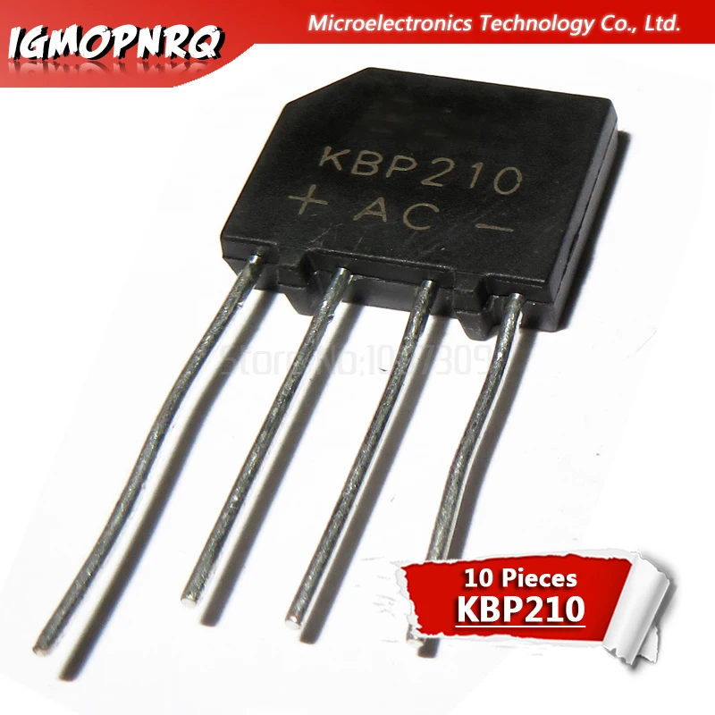 10 Stück kbp310 1000v 3a Brücken gleich richter kbp206 kbp210 kbp307 Image