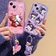 Alla moda Kuromi Kitty Caso Per OPPO A40 A3 A3X A60 A80 A78 A79 A93 A96 A35 A16 A17 A15 A18 A38 A53 A33 A54S A57 A58 A74 A95 Copertura