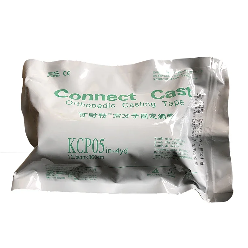 Medizinischer, hoher Polymer-Festverband, Polyester-Orthotape, Glasfaser-Gussband, Notfall-Gussgebrauch, Bruchfixierung Image
