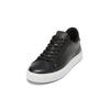 Sneaker MARC O'POLO "aus edlem Rindnappaleder", Herren, Gr. 44, schwarz, Obermaterial: 100% Leder, unifarben, casual, Schuhe