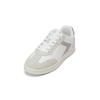 Sneaker MARC O'POLO "aus hochwertigem Rindleder", Herren, Gr. 43, weiß (weiß, light grau), Obermaterial: 100% Leder, unifarben, casual, Schuhe