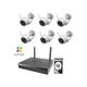 Kit videosorveglianza Ezviz wifi nvr 8 canali 6 telecamere 2K 3 mp wireless hdd 1TB