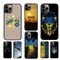 Ukraine Flag Art Mobile Phone Cases Cover For iPhone 16 15 14 12 13 mini 11 Pro MAX apple 6 7 8 Plus
