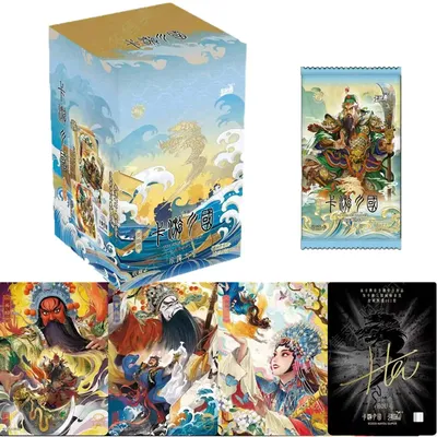 KAYOU Romance of The Three Kingdoms Card Flooded The Seventh Army Chinese Style Majestic and