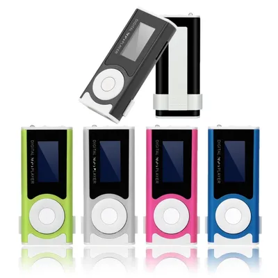 New Portable MP3 Player LCD Screen USB Supper Slim Mini Clip Mp3 Player Electronic Sports Music