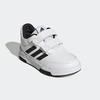 Klettschuh ADIDAS SPORTSWEAR "TENSAUR HOOK AND LOOP", Gr. 24, schwarz-weiß (cloud weiß, core schwarz, core schwarz), Synthetik, Textil, sportlich, Schuhe, für Kinder mit Klettverschluss