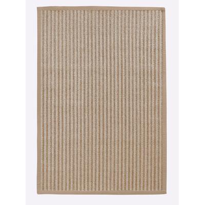 Teppich HEINE HOME Gr. 4, beige (camel, natur), B:170cm H:10mm L:230cm, Sisal, Wolle, Teppiche Image