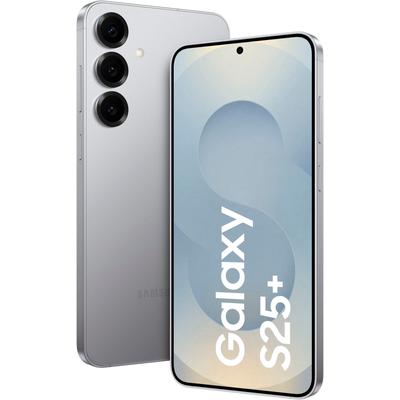 SAMSUNG Smartphone "Galaxy S25+", silber (silber shadow), 256 GB, Mobiltelefone, Topseller