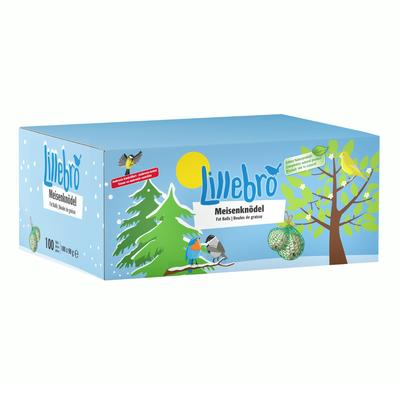 100x90g (with net) Lillebro Fat Balls Wild Bird Food