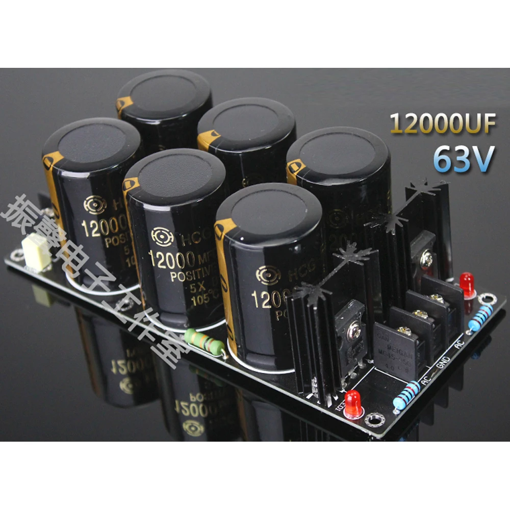 Hitachi 6*12000UF 63V Solder Typ Schottky Rectifier Filter Power Supply Board Image